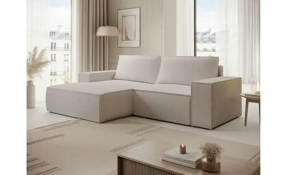 Selsey Ecksofa Farese Mini, in Wohnsituation