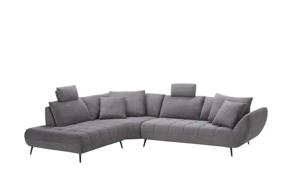 bobb Ecksofa Carly Novaspring mit Sitztiefenverstellung, Perspektive
