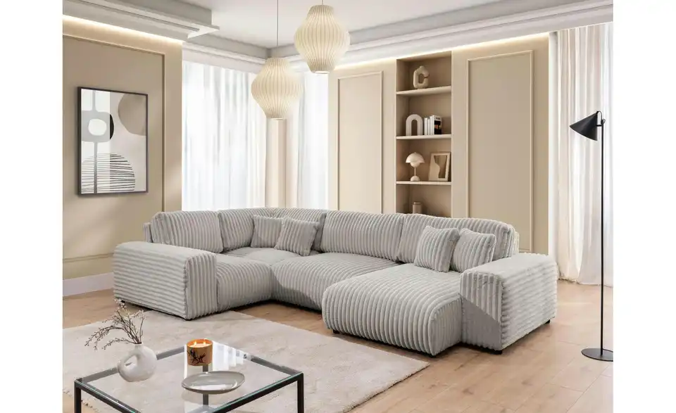 S-STYLE Wohnlandschaft XXL Mollis, in Wohnsituation