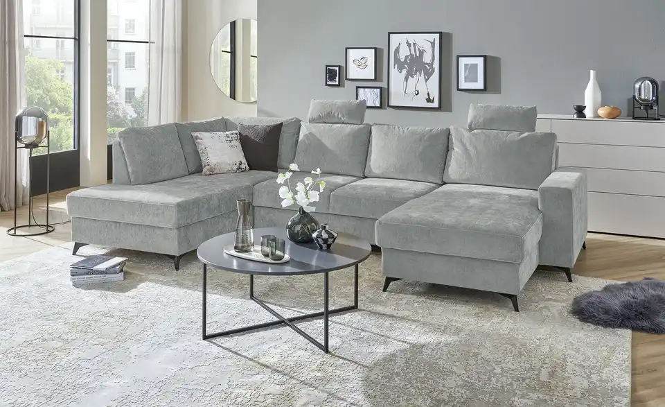 uno Wohnlandschaft Salamanca mit Schlaffunktion, in Wohnsituation