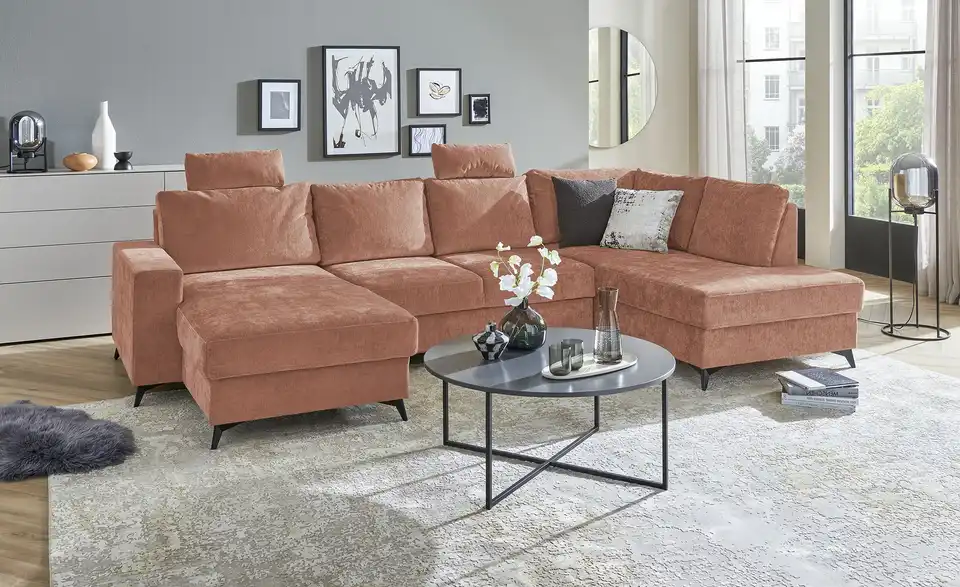 uno Wohnlandschaft Salamanca mit Schlaffunktion, in Wohnsituation