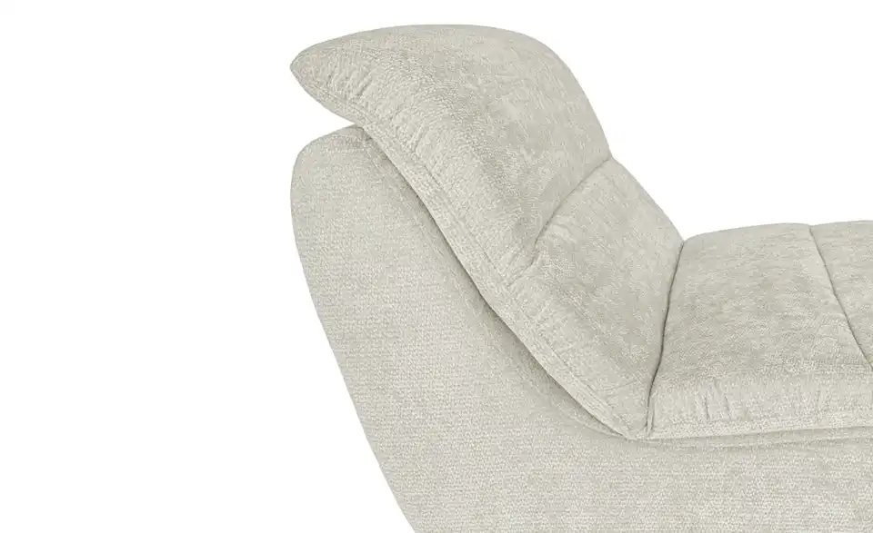 Sessel mit Hocker Maaret vakuumiert, Detailansicht