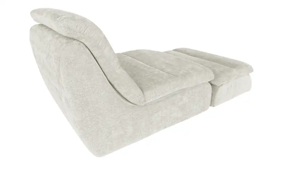 Sessel mit Hocker Maaret vakuumiert, Rückansicht