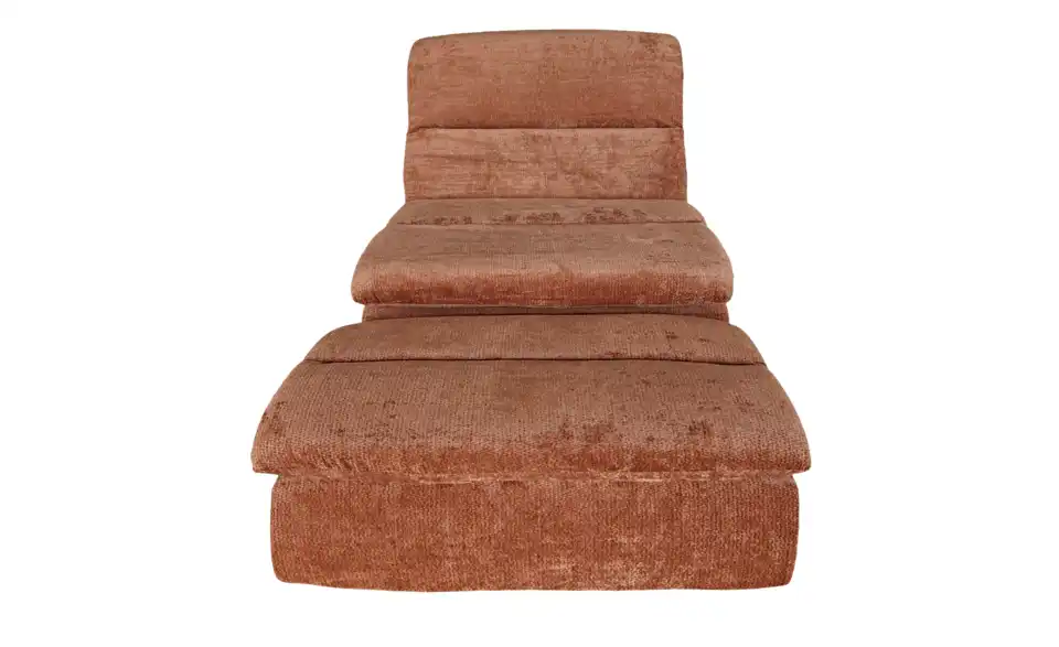 Sessel mit Hocker Maaret vakuumiert, Frontansicht