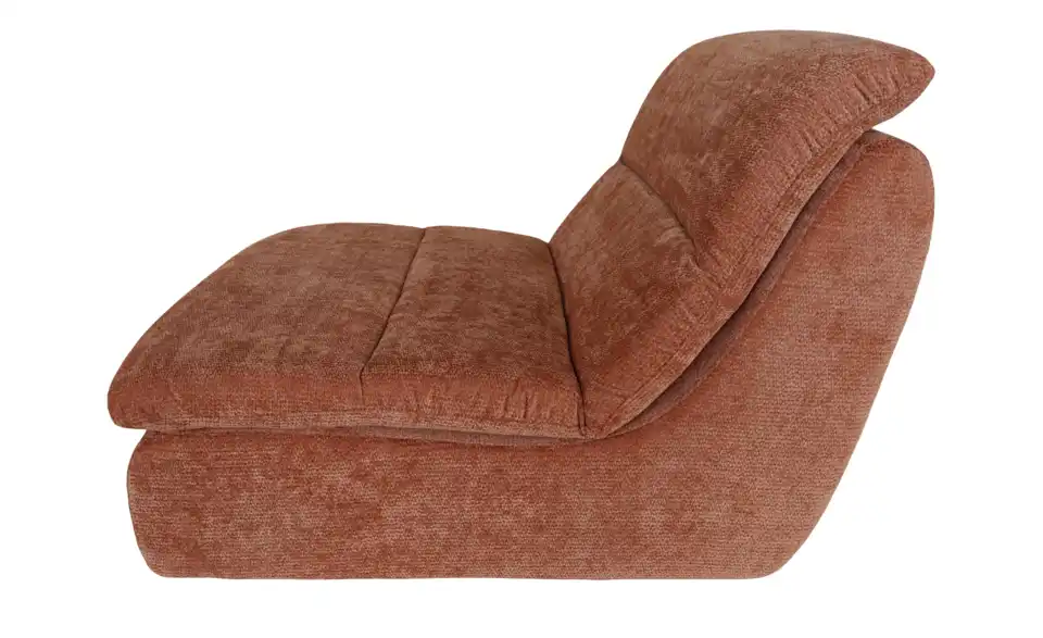 Sessel mit Hocker Maaret vakuumiert, Profilansicht