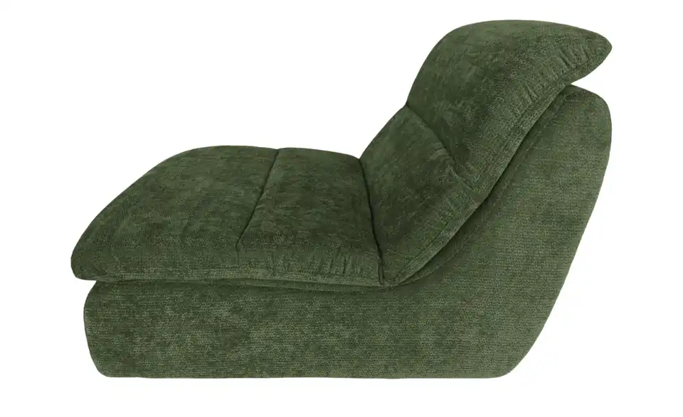 Sessel mit Hocker Maaret vakuumiert, Profilansicht