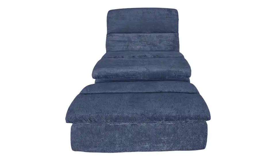Sessel mit Hocker Maaret vakuumiert, Frontansicht