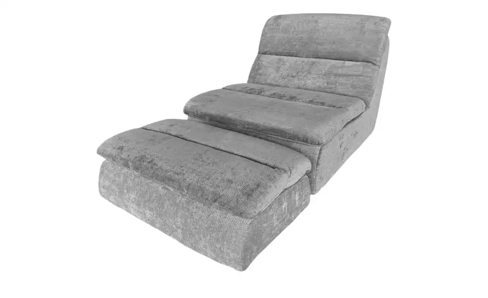 Sessel mit Hocker Maaret vakuumiert, Perspektive