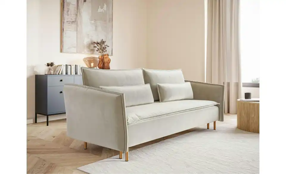 Selsey Schlafsofa Ummo, in Wohnsituation