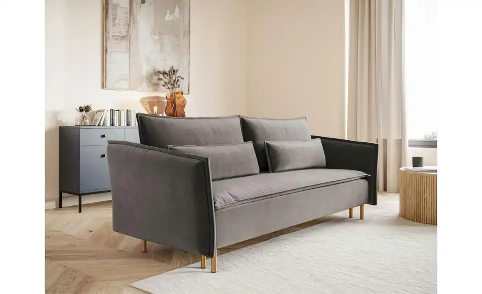 Selsey Schlafsofa Ummo, in Wohnsituation