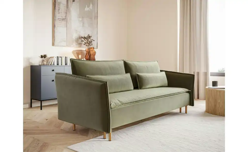 Selsey Schlafsofa Ummo, in Wohnsituation