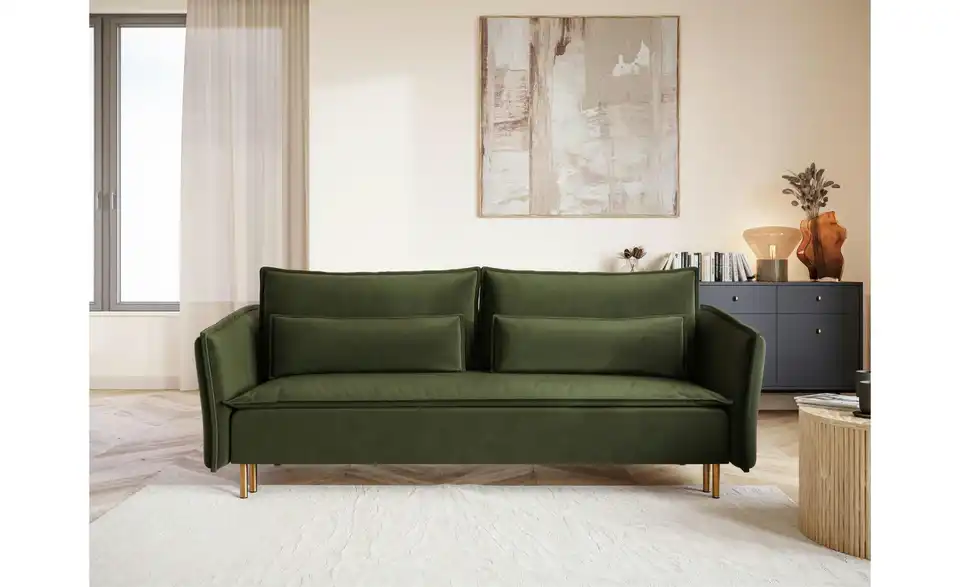 Selsey Schlafsofa Ummo, in Wohnsituation