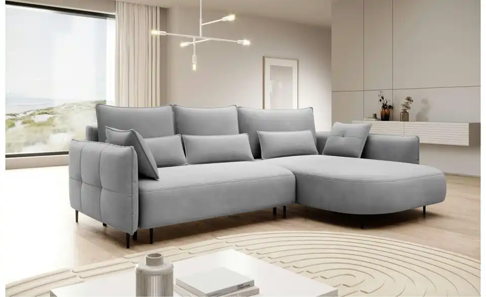 Selsey Ecksofa Oblivio Oblivio mit Schlaffunktion, in Wohnsituation