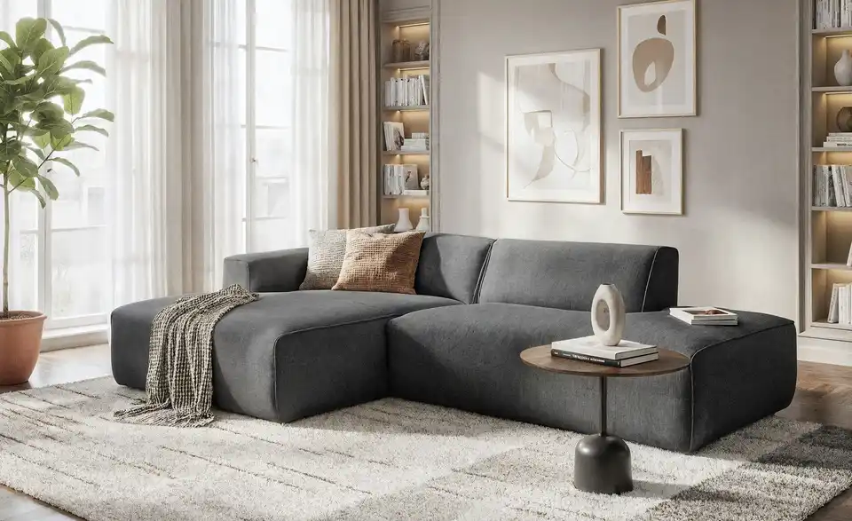 SOHO Ecksofa Enleen, in Wohnsituation