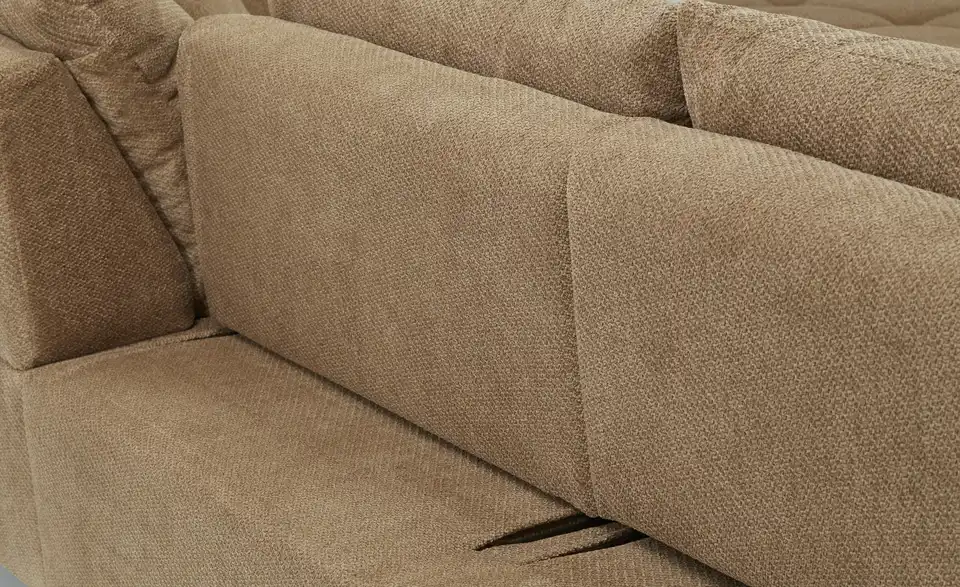 bobb Ecksofa Carly mit Sitztiefenverstellung, Detailansicht