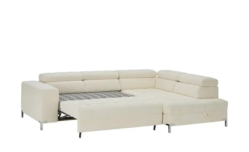 Ecksofa Arte mit verstellbaren Kopfstützen, Funktionsansicht