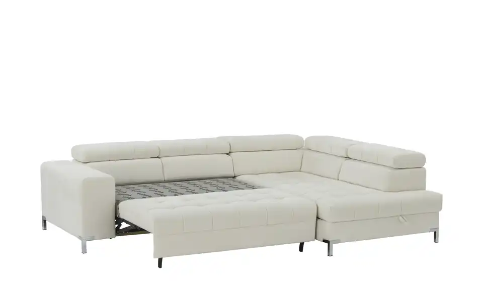 Ecksofa Arte mit verstellbaren Kopfstützen, Funktionsansicht