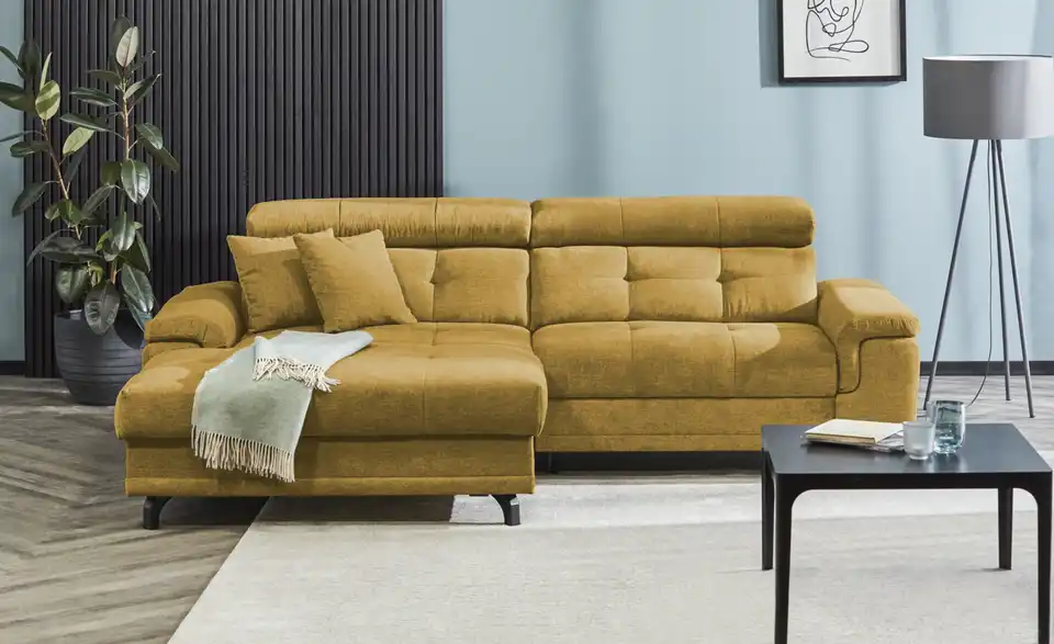 Ecksofa Frieda mit Schlaffunktion, Frontansicht