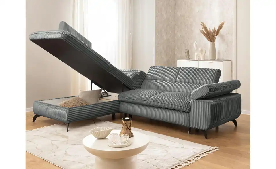 S-STYLE Ecksofa Bonnie mit Schlaffunktion, in Wohnsituation