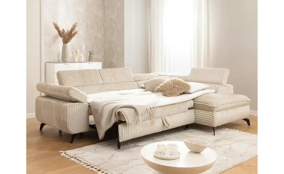 S-STYLE Ecksofa Bonnie mit Schlaffunktion, Funktionsansicht