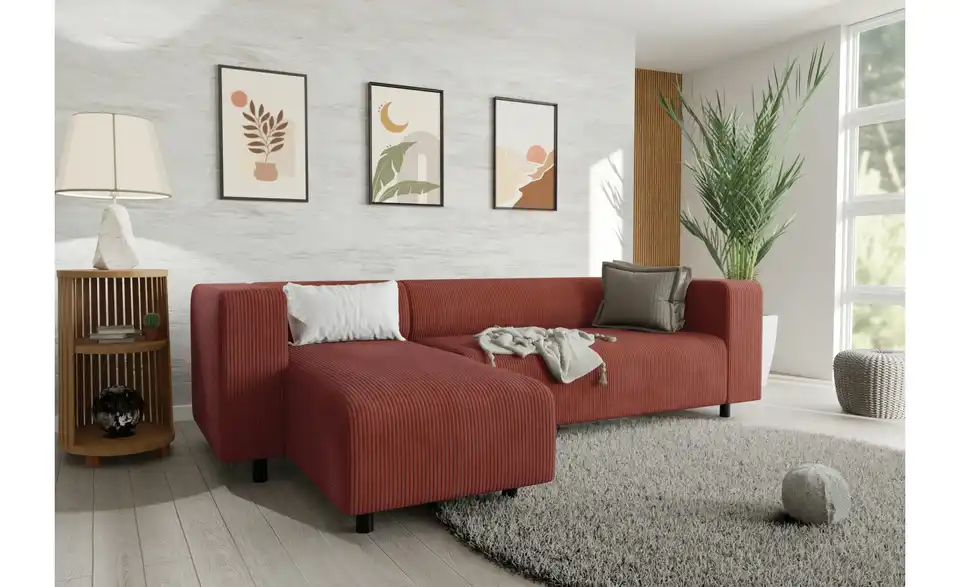 S-STYLE Ecksofa Oskar, in Wohnsituation