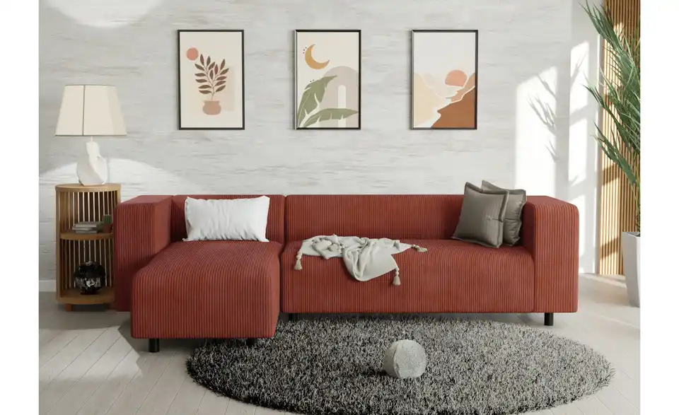 S-STYLE Ecksofa Oskar, in Wohnsituation