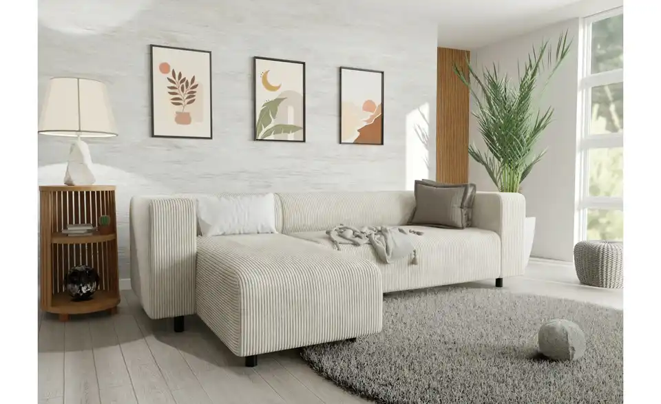 S-STYLE Ecksofa Oskar, in Wohnsituation