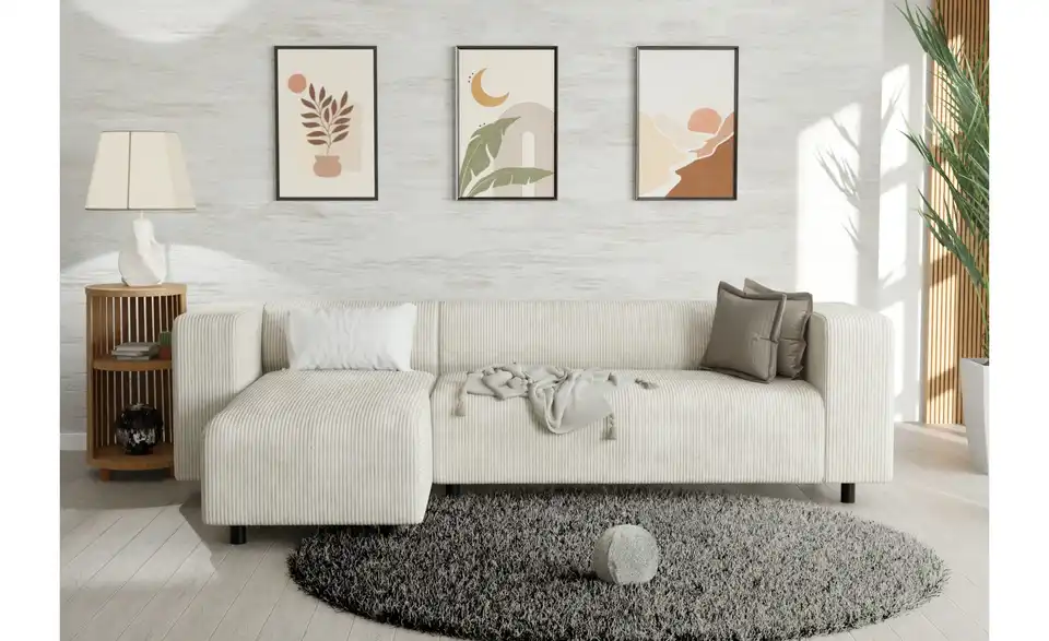 S-STYLE Ecksofa Oskar, in Wohnsituation