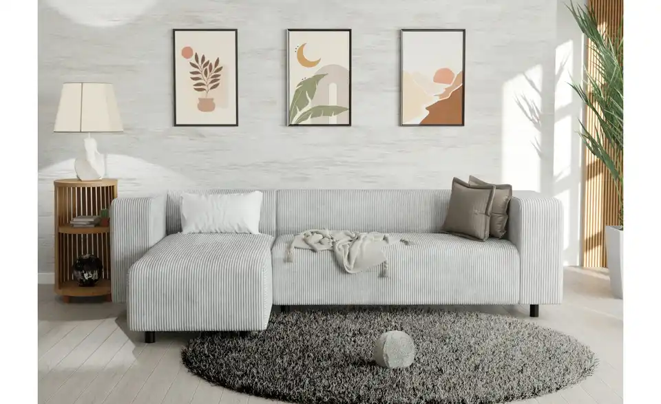 S-STYLE Ecksofa Oskar, in Wohnsituation
