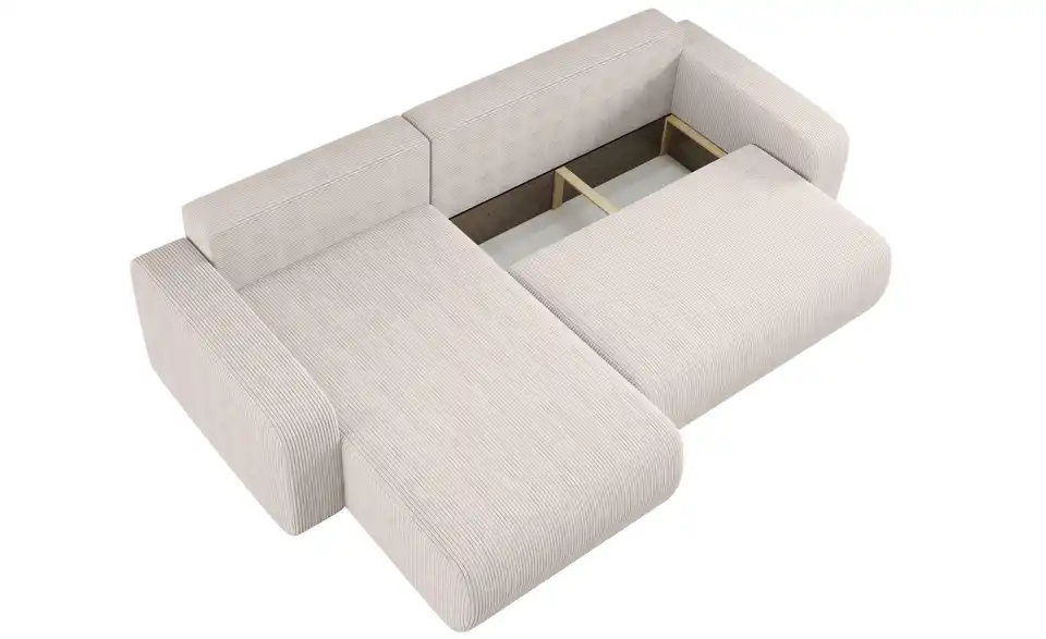 Ecksofa Pianio mit Schlaffunktion, Detailansicht