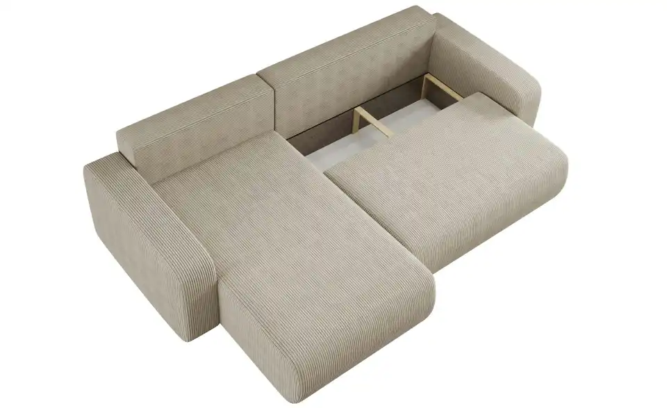 Ecksofa Pianio mit Schlaffunktion, Detailansicht