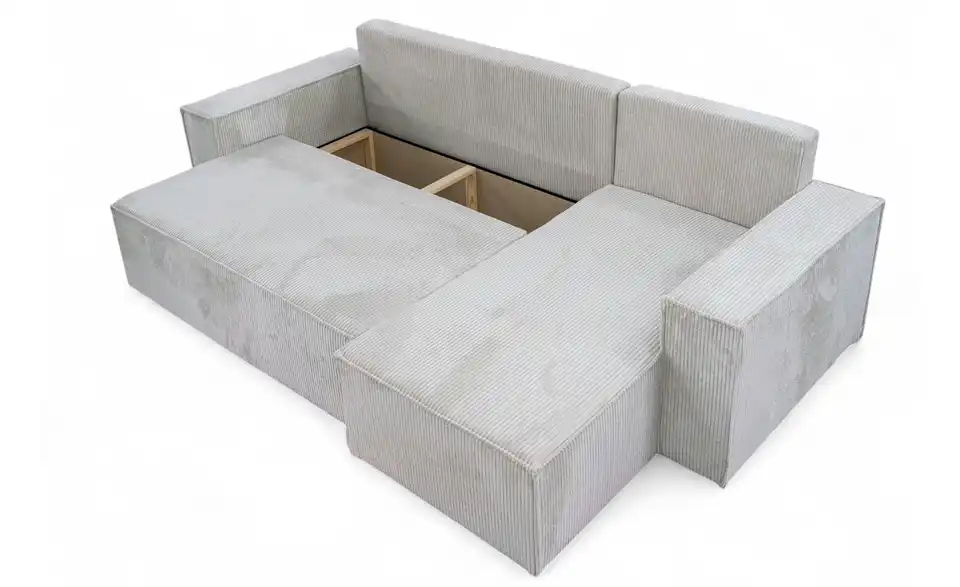 Ecksofa Carl mit Schlaffunktion, Funktionsansicht