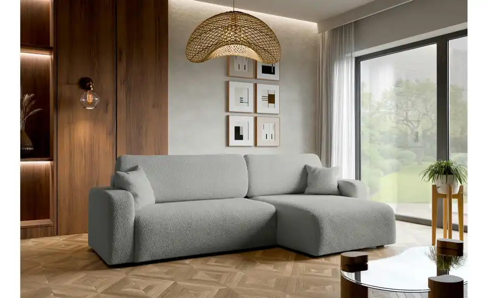 Ecksofa Pianio mit Schlaffunktion, in Wohnsituation