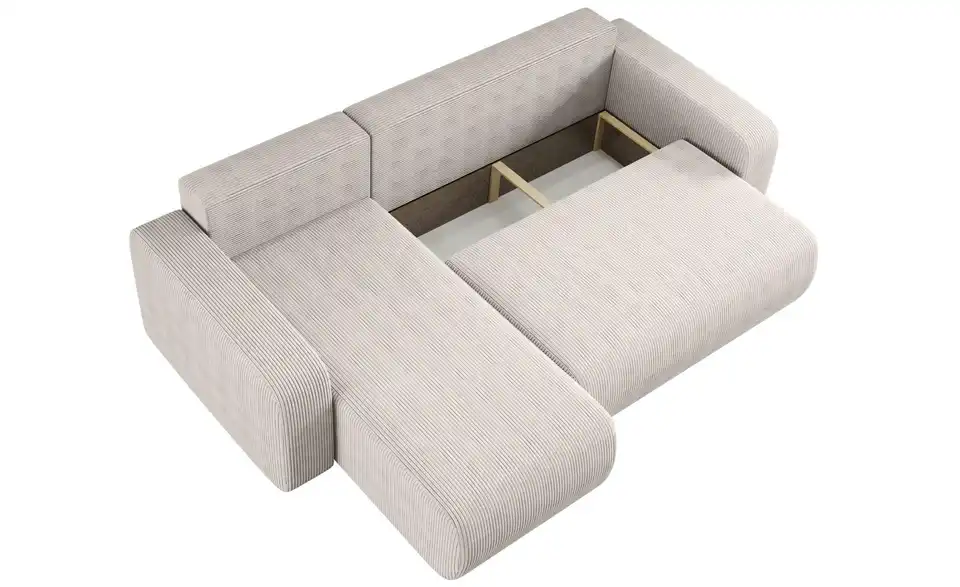 Ecksofa Pianio mit Schlaffunktion, Detailansicht