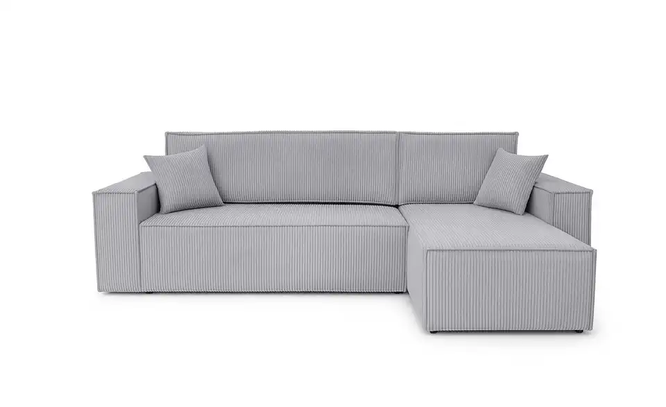 Ecksofa Carl mit Schlaffunktion, Frontansicht