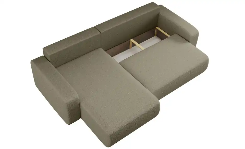 Ecksofa Pianio mit Schlaffunktion, Detailansicht