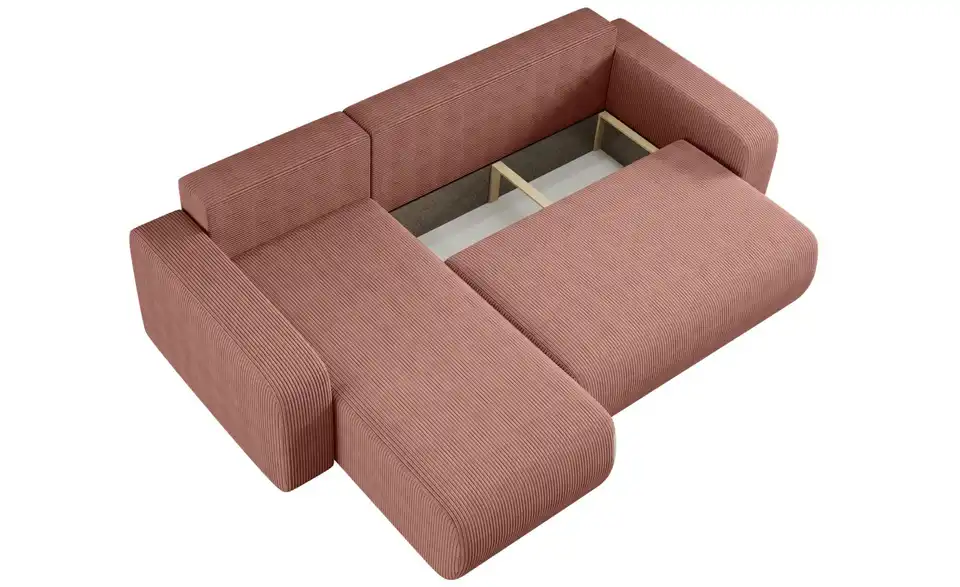Ecksofa Pianio mit Schlaffunktion, Detailansicht