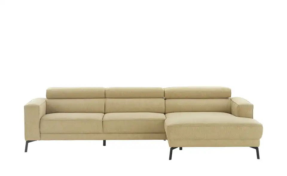 Ecksofa Como mit Sitzvorzug, Frontansicht