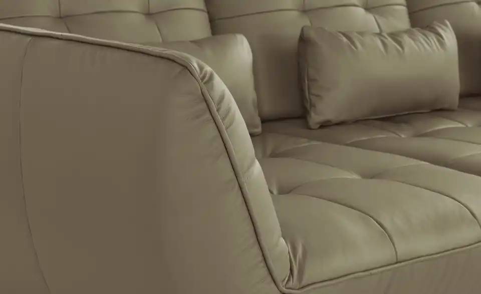 vito Ecksofa Ticona aus Leder, Detailansicht