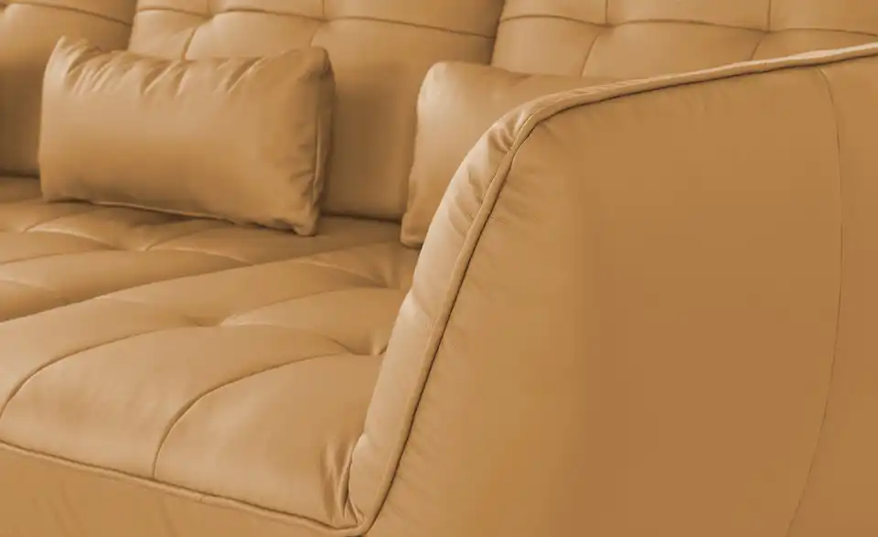 vito Ecksofa Ticona aus Leder, Detailansicht