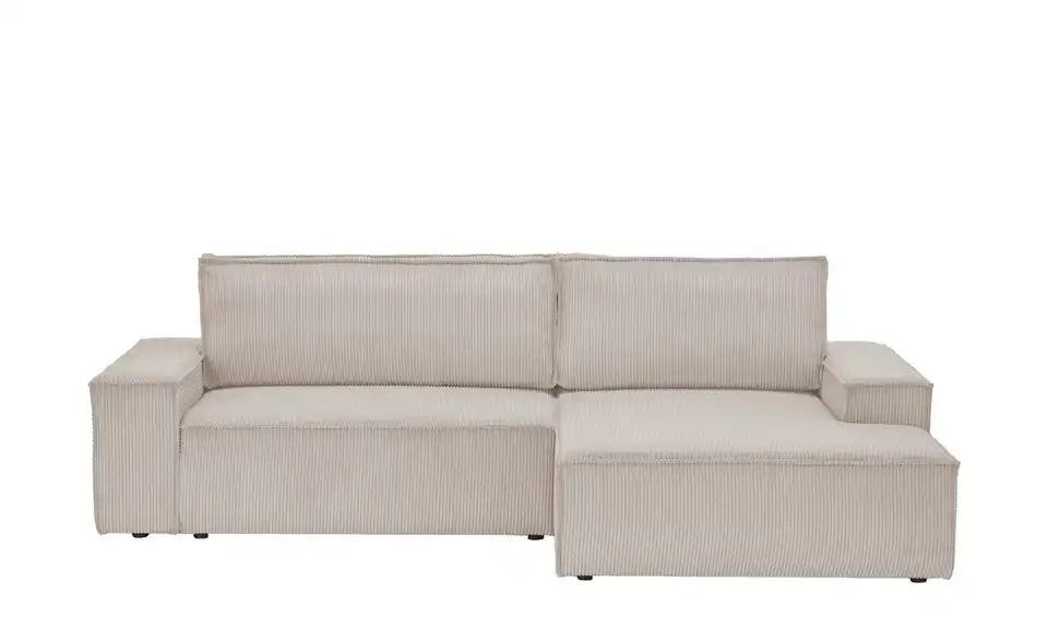 uno Ecksofa Fjord mit Schlaffunktion, Frontansicht