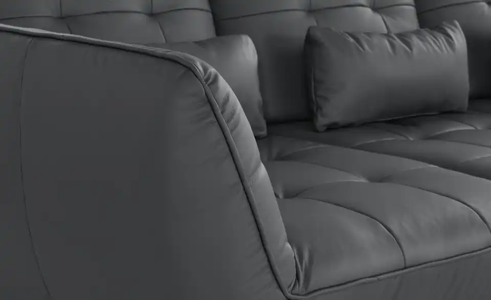 vito Ecksofa Ticona aus Leder, Detailansicht