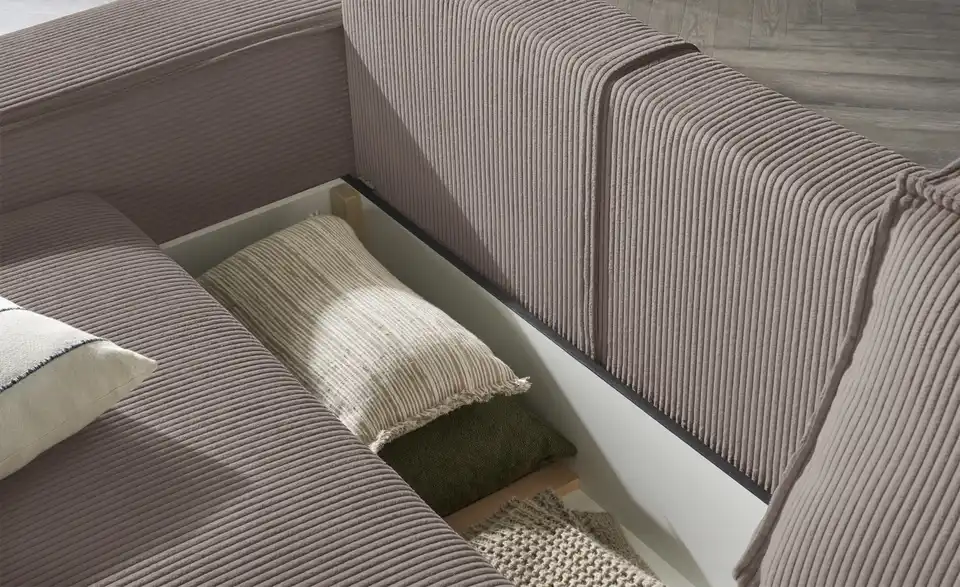 uno Ecksofa Fjord mit Schlaffunktion, Detailansicht