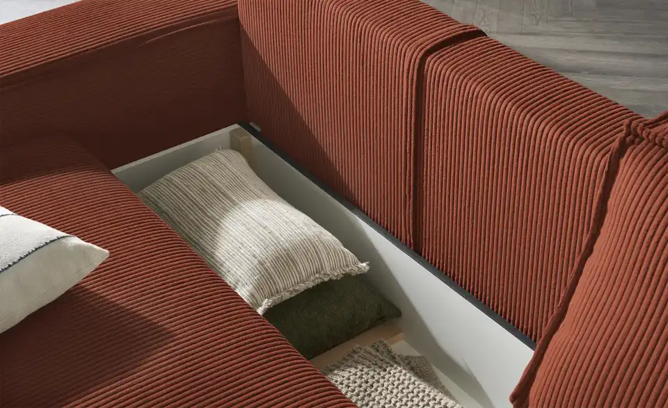 uno Ecksofa Fjord mit Schlaffunktion, Detailansicht