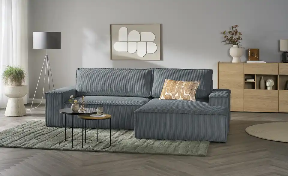 uno Ecksofa Fjord mit Schlaffunktion, in Wohnsituation