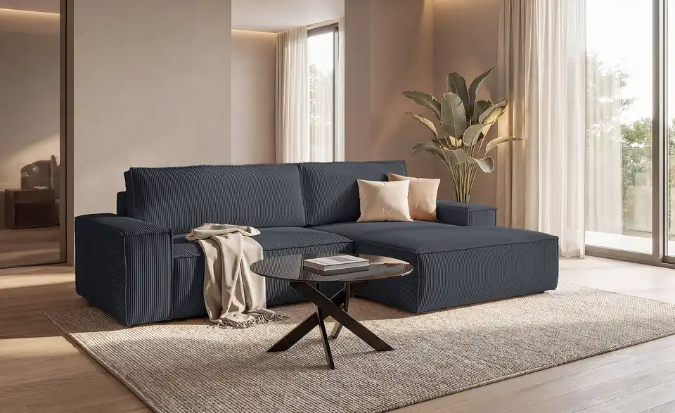 uno Ecksofa Fjord mit Schlaffunktion, in Wohnsituation