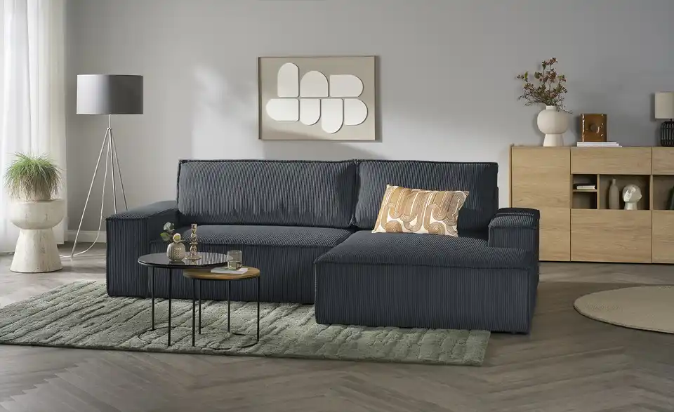 uno Ecksofa Fjord mit Schlaffunktion, in Wohnsituation