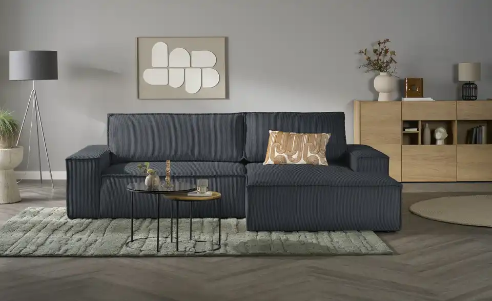 uno Ecksofa Fjord mit Schlaffunktion, Frontansicht