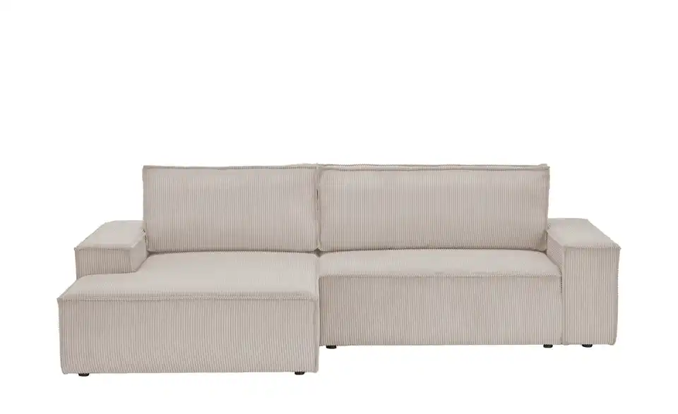 uno Ecksofa Fjord mit Schlaffunktion, Frontansicht