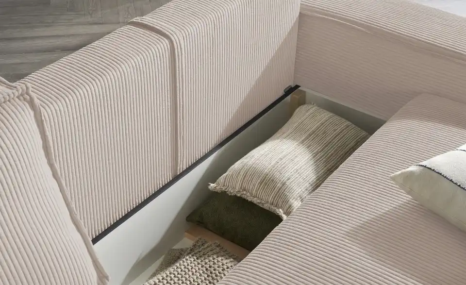 uno Ecksofa Fjord mit Schlaffunktion, Detailansicht